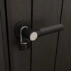 192191147376670-1.jpg Keter Artisan 7x11 ft Pent Dark-Grey Plastic 2 door Shed with floor & 1 window
