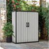 3423938_R_Z009A.jpg Keter Premier tall Grey 1400L Garden storage 4x2 ft 1704mm 1400mm