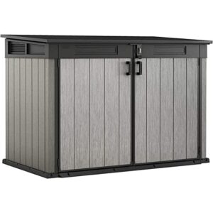 81YBUukQiyL._AC_SX569.jpg Keter 6′ x 3′ Oakland Grande Store Heavy Duty Plastic Shed – Grey