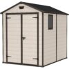 KETER-MANOR-68-1.jpg Keter 6′ x 8′ Manor Plastic Garden Storage Shed – Beige