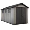 Keter-7.5-x-15-Oakland-Heavy-Duty-Plastic-Shed-Grey-1.jpg Keter 7.5′ x 15′ Oakland Heavy Duty Plastic Shed – Grey