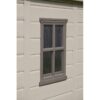 Keter 4’x6′ Factor Heavy Duty Plastic Garden Shed – Beige