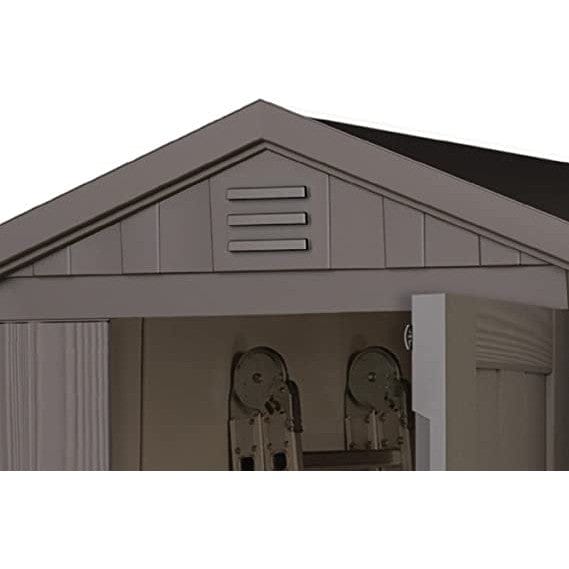 Keter 4’x6′ Factor Heavy Duty Plastic Garden Shed – Beige