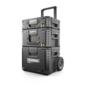 Toughbuilt StackTech 3 piece Rolling Toolbox set