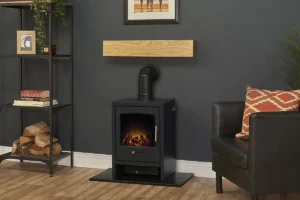 imgi_41_adam-oak-beam-hearth-stove-pipe-with-bergen-stove-in-charcoal-grey~5056126243031_01c_MP Adam Oak Beam, Hearth & Stove Pipe with Bergen Stove in Charcoal Grey