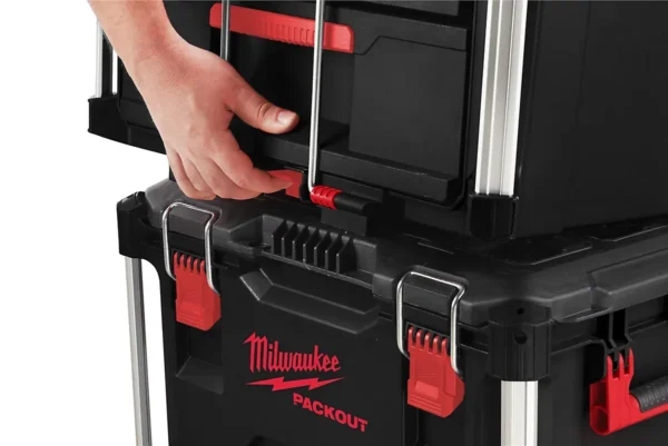 Milwaukee PACKOUT 2 Drawer Tool Box Organiser Stackable Tool Storage 4932472129