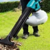 Makita DUB187Z 18V LXT Brushless Cordless Leaf Blower Vacuum + Bag + T Nozzle +